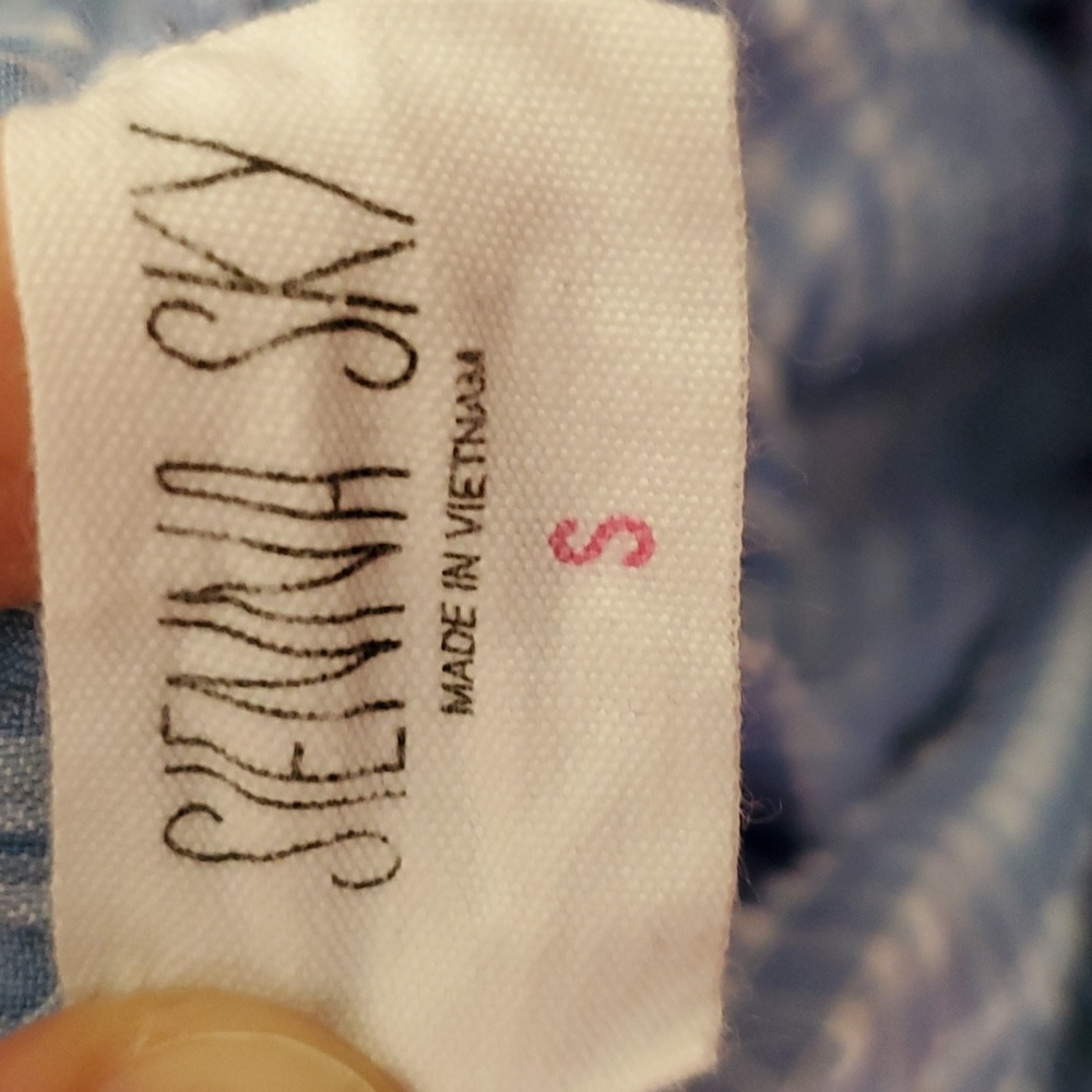 Paper bag waist pants